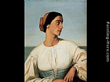 Jean Canvas Paintings - Woman from St. Jean de Luz